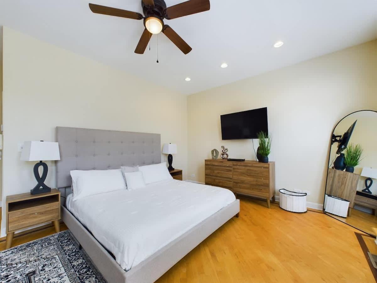Luxe 4Br With Hot Tub & Game Room Chicago Exterior foto